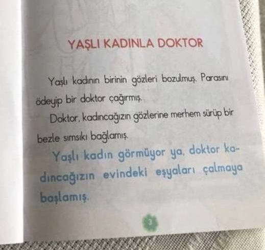 yaşlı kadınla doktor