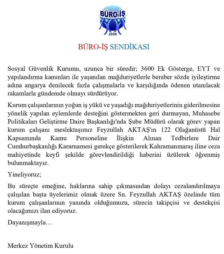 büro iş paylaşım