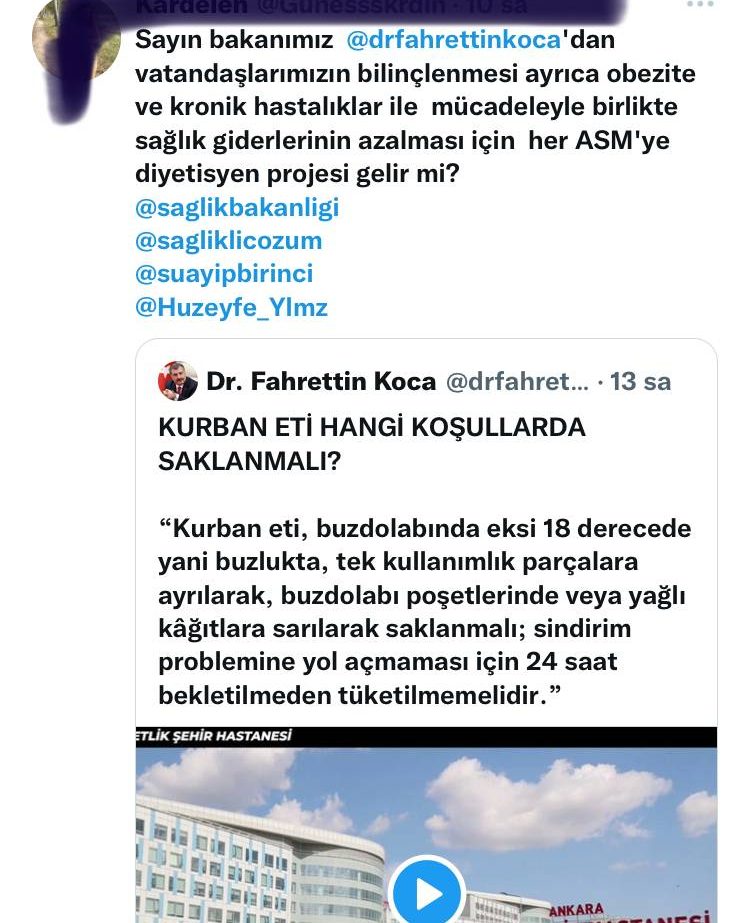 diyetisyen twit